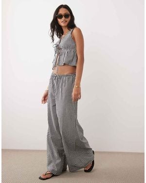 esmé studios Esmee Exclusive Drawstring Trousers - White