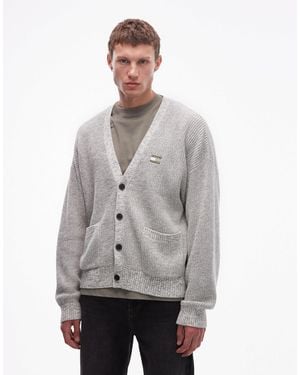 Tommy Hilfiger Relaxed Knit Cardigan - Gray