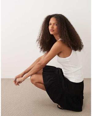 Threadbare Minigonna Nera - Nero