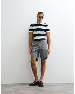 Jack & Jones Drawstring Chino Shorts - Grey