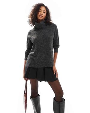 Vero Moda Roll Neck Jumper - Black