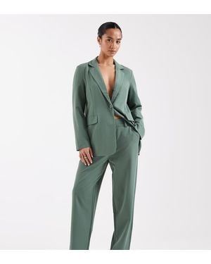 Vero Moda Straight Leg Tailored Trouser Co-ord - Green