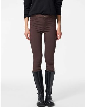 Pieces Jeggings Color Hot Fudge - Blu