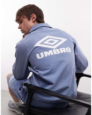 Umbro Drill - Blauw