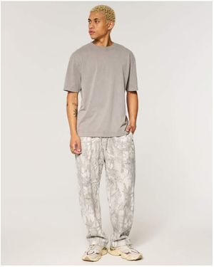 Hollister Feel Good Baggy Joggers - White