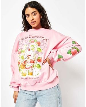 Skinnydip London London Strawberry Shortcake Sweatshirt - Pink