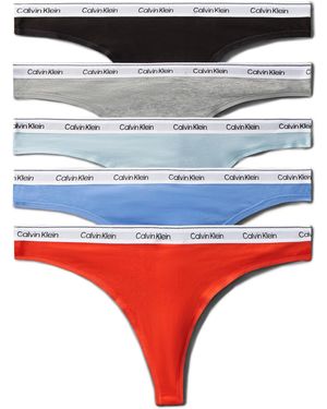 Calvin Klein – modern cotton – 5er-pack tangas - Mehrfarbig