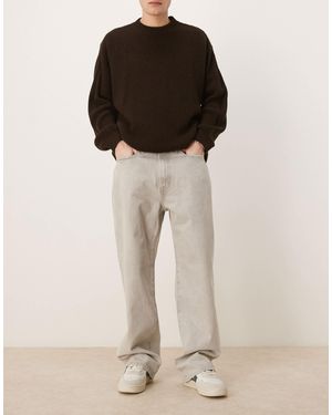 Abercrombie & Fitch baggy Jean - Natural