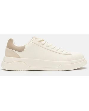 Pull&Bear Sneakers Écru Con Dettagli - Neutro