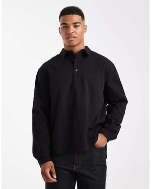 ASOS Relaxed Overhead Shirt - Blue
