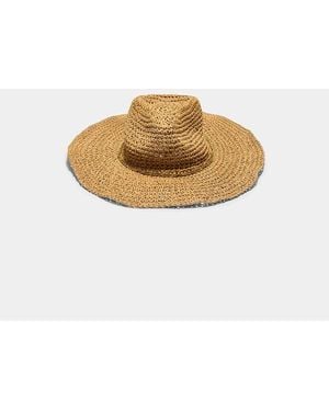 Stradivarius Raffia Hat - Natural