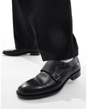 BOSS Boss Colby Monk Strap Shoes - Black