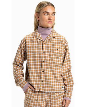 Quiksilver Penarek Long Sleeve Shirt - Brown