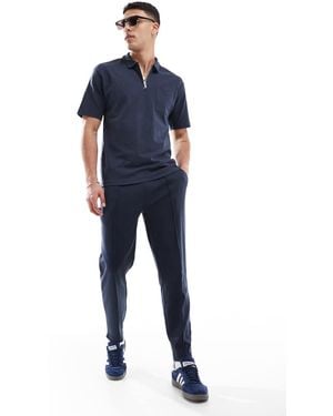 New Look Pintuck jogger Co-ord - Blue