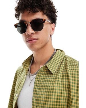 Vans Gafas De Sol Efecto Carey Dunville De - Verde
