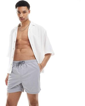 Brave Soul Swim Shorts - White