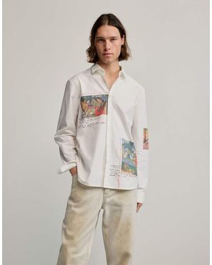 Desigual Printed Gaugin Shirt - Natural