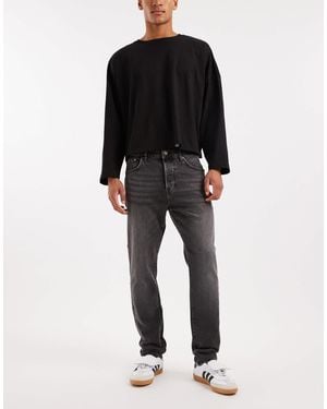 Only & Sons Yoke Tapered Fit Jeans - Black