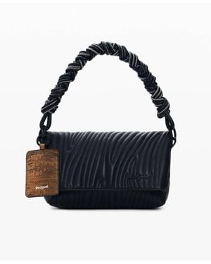 Desigual Small Embossed Bag - Blue