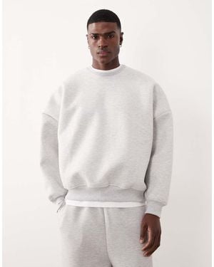 ASOS Heavyweight Extreme Oversized Sweatshirt - White