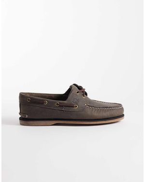 Timberland Classics 2 Eye Boat Shoes - Brown