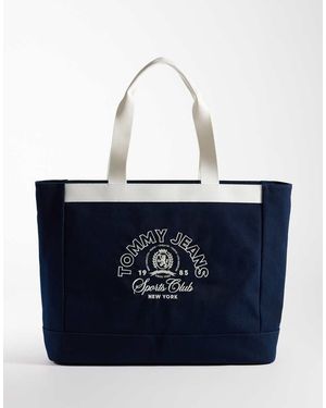Tommy Hilfiger Varsity Sport Tote Bag - Blue