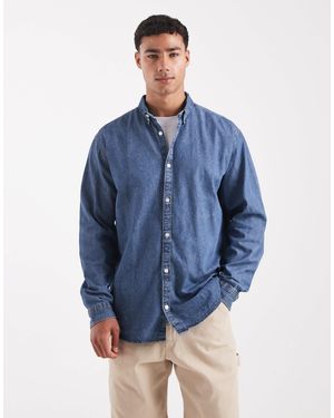 JJ Rebel – jeanshemd - Blau