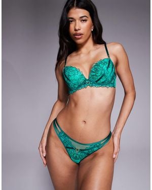 Ann Summers Divine Temptation Thong - Green