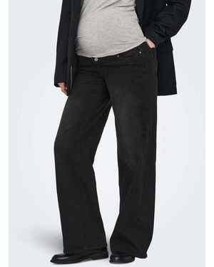 ONLY Wide-Fit Jeans - Black