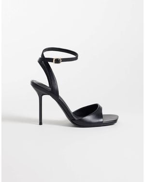 ASOS Nemi Barely There Heeled Sandals - White
