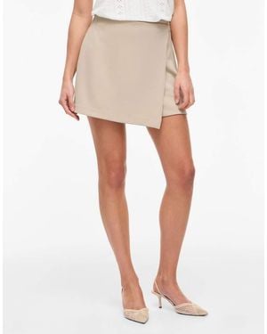 Vila Mini Skirt - White