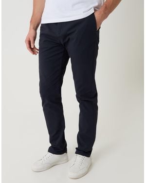 Threadbare – schmal geschnittene chinohose - Blau