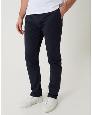 Threadbare Pantalon chino coupe slim - Bleu
