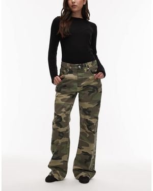 ASOS Low Rise Baggy Jeans - Multicolour