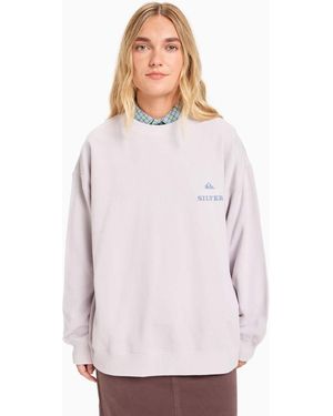 Quiksilver Standard Crew Neck - Purple