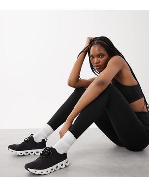 4505 Tall Icon Active Bum Sculpt High Waist Gym leggings With Inner Pocket - Black