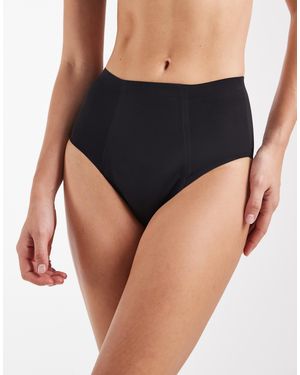 Modibodi Seamfree High Waisted Super Absorbency Period Briefs - Blue