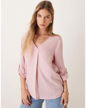 Jdy V Neck Blouse - Pink