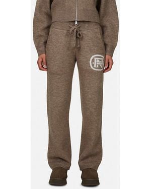 Good For Nothing Relaxed Knitted Bottoms - Natural