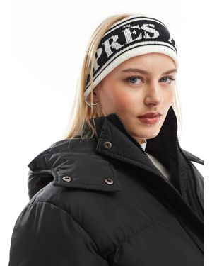 Threadbare – strick-stirnband - Schwarz