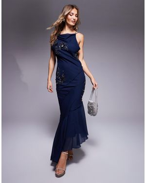 ASOS – maxikleid - Blau