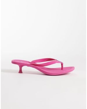 Polo Ralph Lauren Polo Play Kitten Heel Thong Sandal - Pink