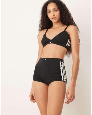 adidas Short Pant With Printed Logo Detail - Black