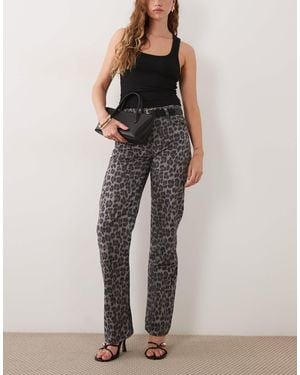 Mango Straight jeans - Grau