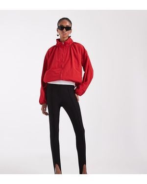 ASOS Tall Leggings Skinny Sartoriali Con Staffa Nere - Rosso