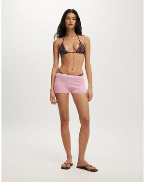 Cotton On Lenni Knit Mini Short - Pink
