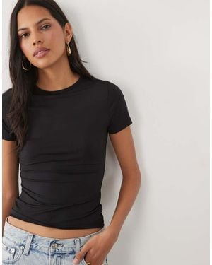 New Look Polyamide Tee - Black