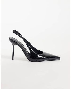 ASOS Décolleté Slingback Con Tacco Alto Pronto Nere - Nero