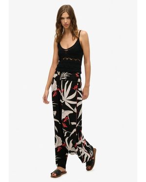 Superdry Beach Trousers - Black