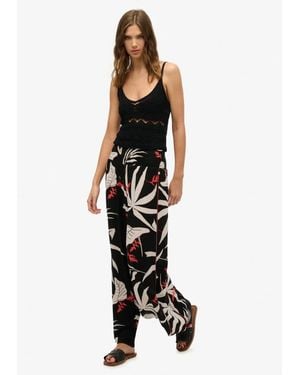 Superdry Beach Trousers - Black